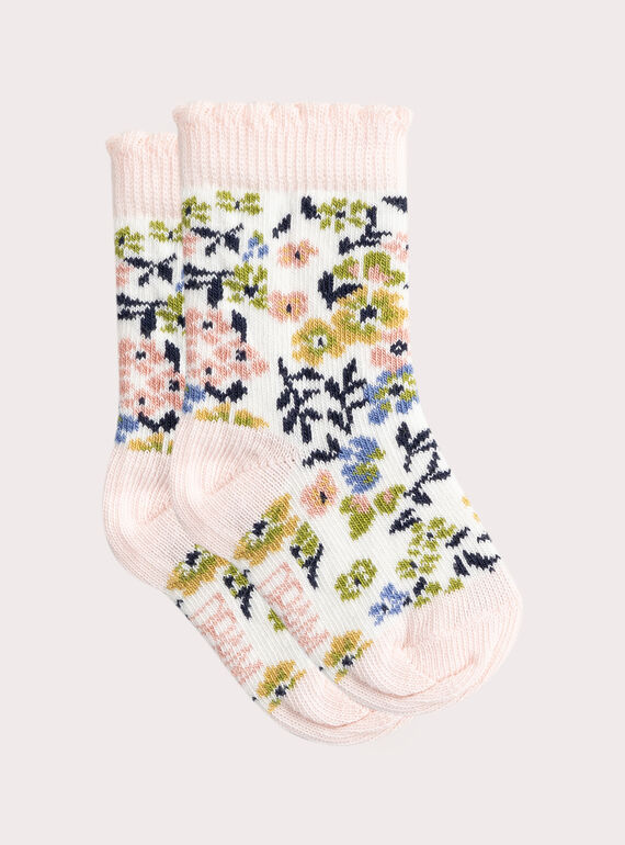 Ecrufarbene Socken VYIGASOCK / 24WI09G1SOQ001