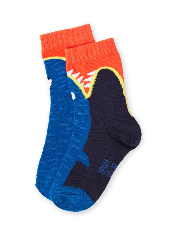 Blaue Socken Baby Junge LYONAUCHO1 / 21SI02P1SOQC228