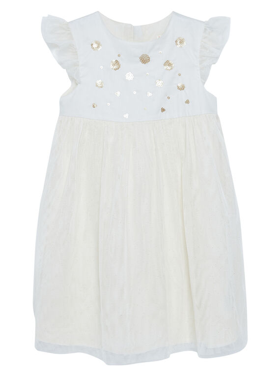 Kleid mit bestickter Passe JAWEROB2 / 20S90192ROB001