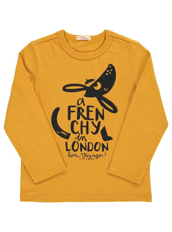 Boys' long-sleeved T-shirt DOCHOTEE3 / 18W902F3TMLB101