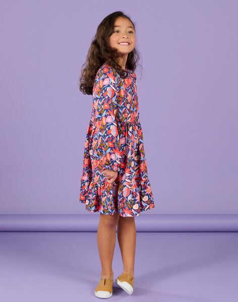 Kleid mit Blumenmuster RAPUROB1 / 23S901L1ROB703