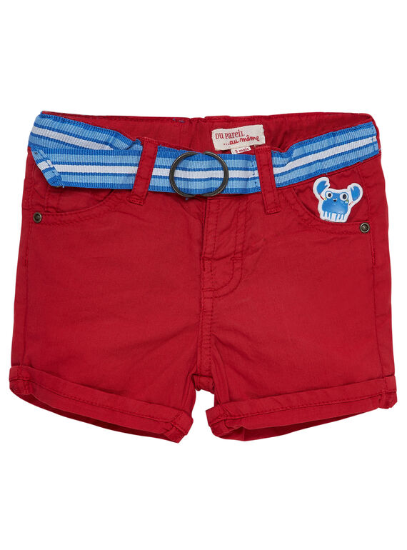 Rote Bermudas JUCEABER2 / 20SG10N2BERF524