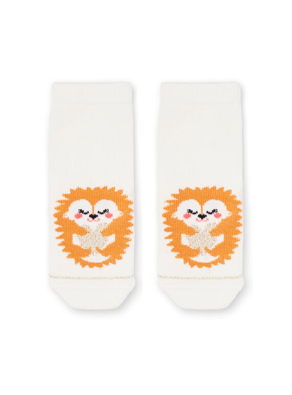Baby Mädchen ecru Socken LYIPOECHO / 21SI09Y1SOQ001