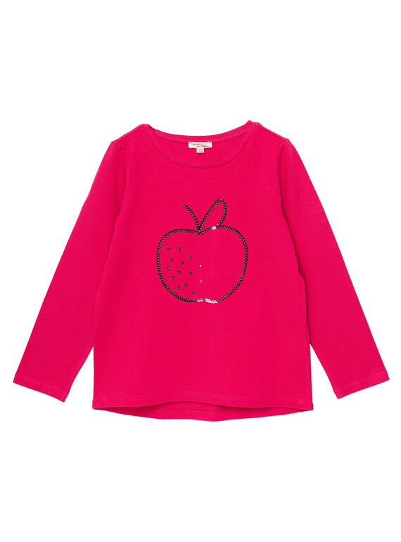Langärmeliges T-Shirt in Rosa JAJOTEE2 / 20S90145D32F507