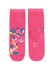 Rosa Socken mit Giraffenmuster Kind Mädchen NYAGACHO / 22SI01O1SOQ313