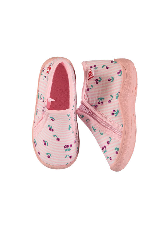 Jersey-Stiefeletten für Babys Mädchen FBFBOTCER / 19SK3731D0A030