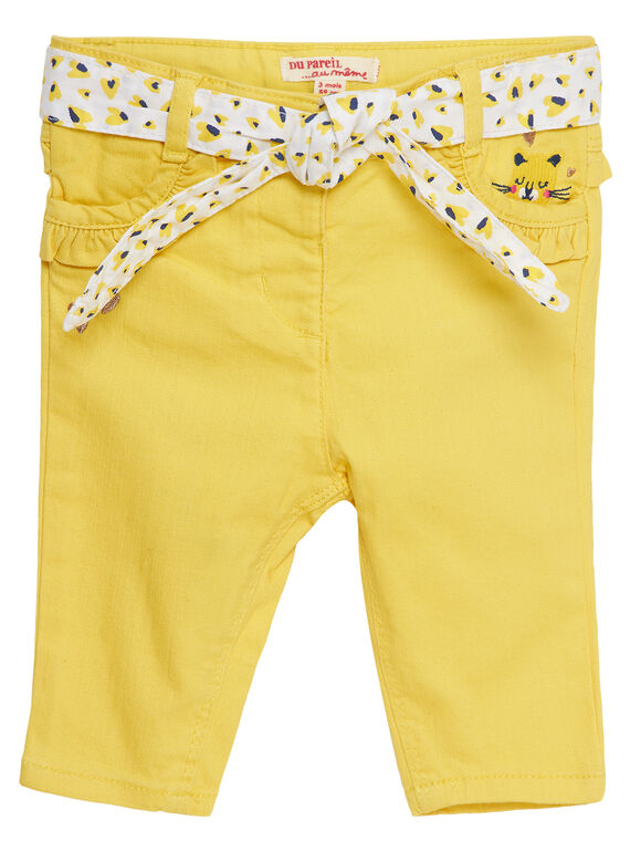 Gerade Babyhose aus Stretchmaterial für Mädchen JITROPAN / 20SG09F1PAN102