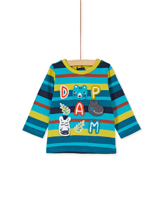 Turquoise T-SHIRT KUBRITEE3 / 20WG10F2TML202