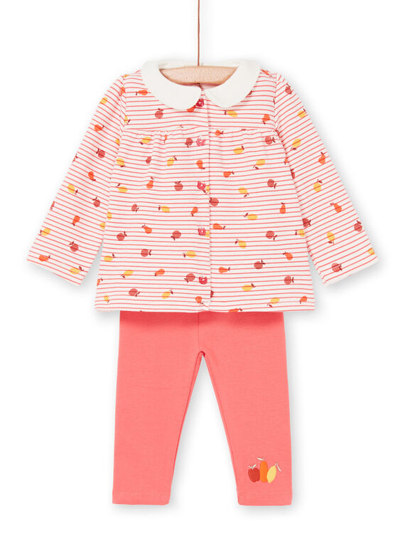 Baby Mädchen Bluse & Leggings Komfort Set LINAUENS2 / 21SG09L1ENS318