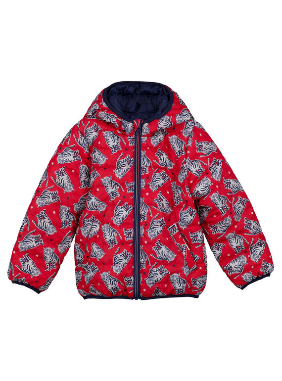 Leichte Wende-Steppjacke mit langen Ärmeln GOGROBLOU1 / 19W90285BLOF518