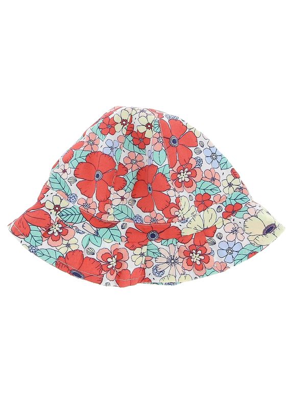 Baby girls' floral print hat CYIBUCHA / 18SI09K1CHA099