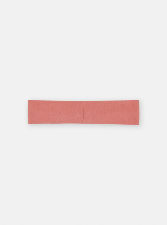 Stirnband in Blush-Pink mit 3D-Erdbeermotiv, Baby, Mädchen SYIFORBAN / 23WI09K1BAND300
