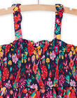 Mehrfarbiges Kleid für Kind Mädchen NAWAROB1 / 22S901V4ROBC211