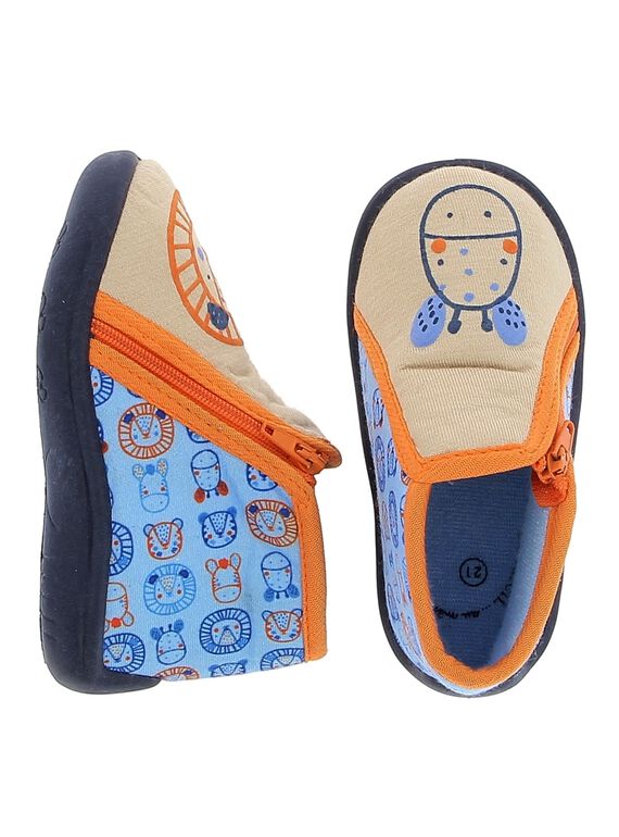 Baby boy's boot slippers CBGBOTZEBR / 18SK38X4D0A080