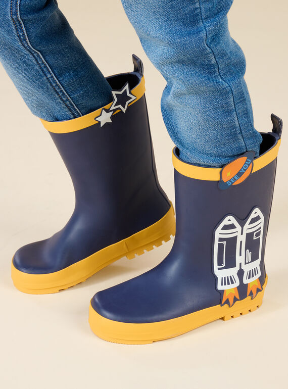 Regenstiefel mit Raketenanimation POPLUISPACE / 22XK3612D0C070