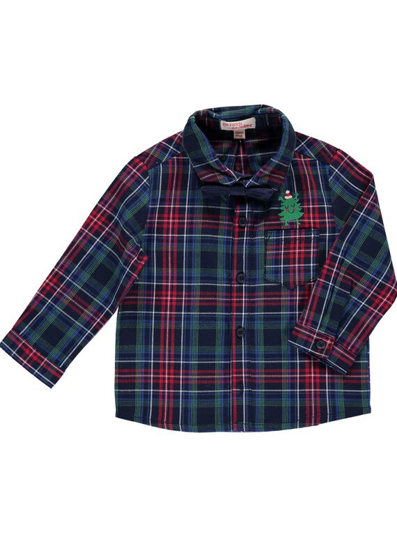 Baby boys' checked shirt DUCRACHEM / 18WG10R1CHM099