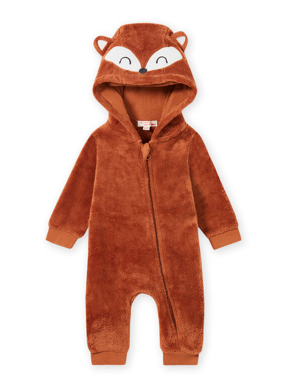 Baby Junge Fuchs-Overall mit Kapuze MUSAUCOM / 21WG10P1CBLI803