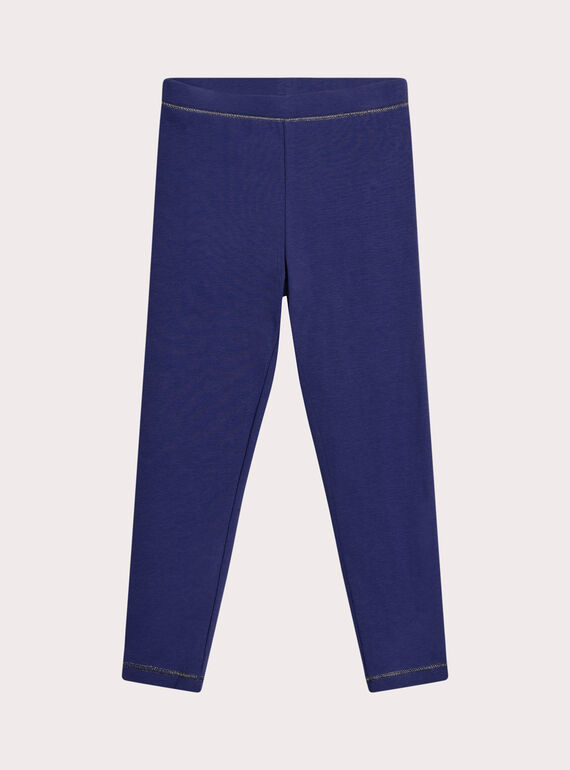 Leggings, königsblau, Mädchen XYAJOLEG1 / 25WI01E4CAL703