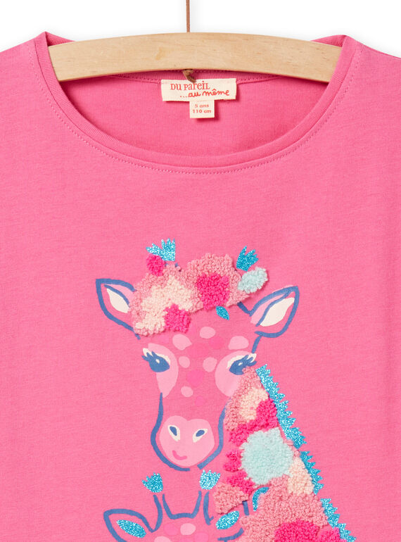 Dark rose T-SHIRT NAGATEE1 / 22S901O2TML313