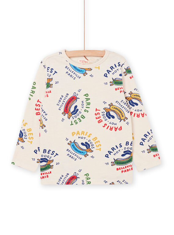Langarmshirt mit Hotdog-Print POMUTEE1 / 22W902R4TML007