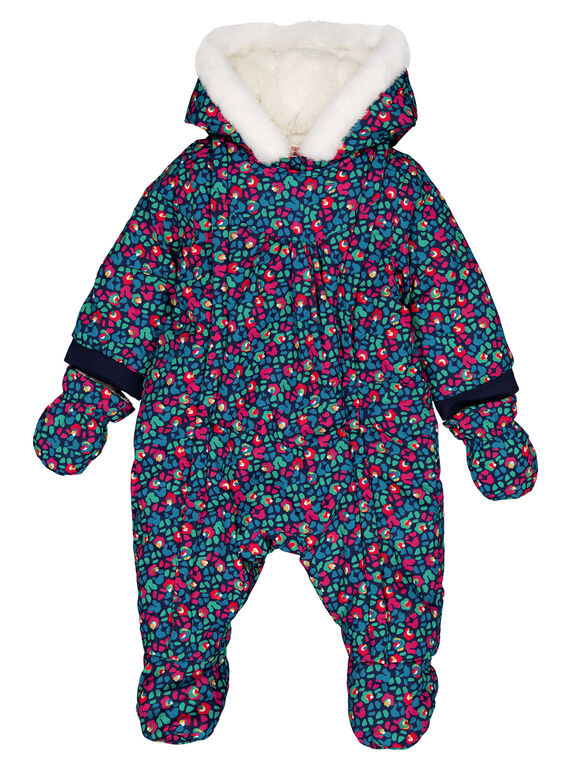 Bedruckter Baby-Schneeanzug für Mädchen GIVEPIL2 / 19WG09G1PIL070