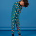 Pyjama mit Fantasie-Druck