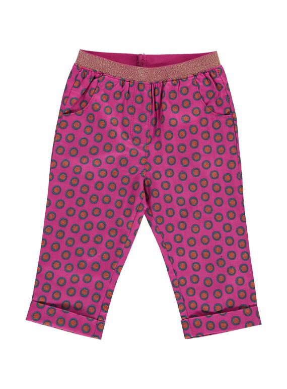 Baby girls' trousers CIGAUPAN / 18SG09L1PAN099