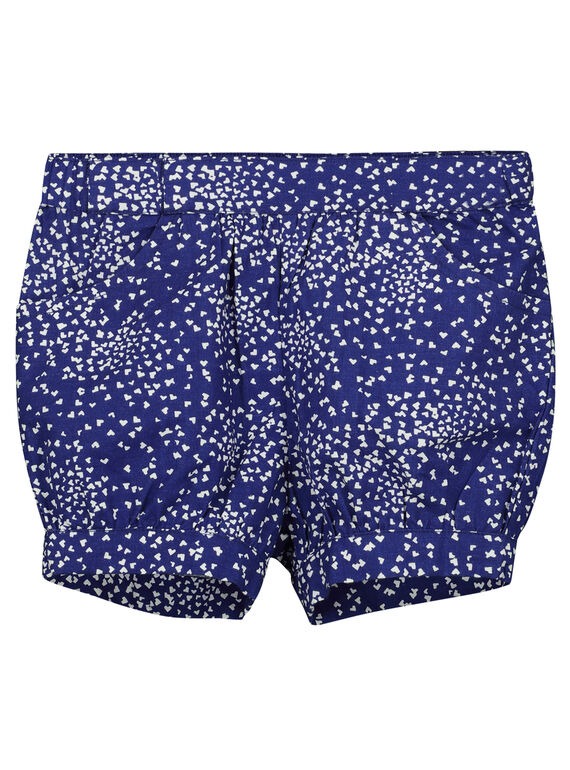 Bedruckte Baby-Shorts aus Baumwolle für Mädchen FINESHO / 19SG09B1SHO703
