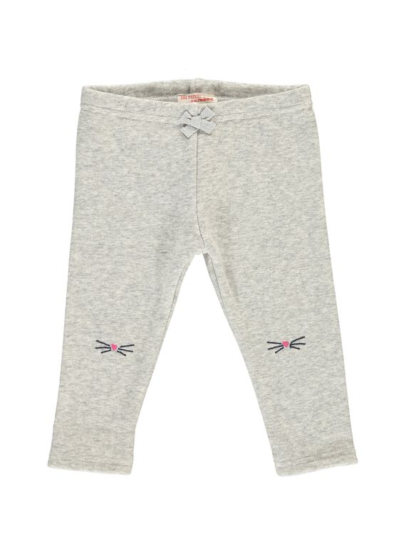 Baby girls' fleece leggings DIJOPAN4 / 18WG0934PAN943
