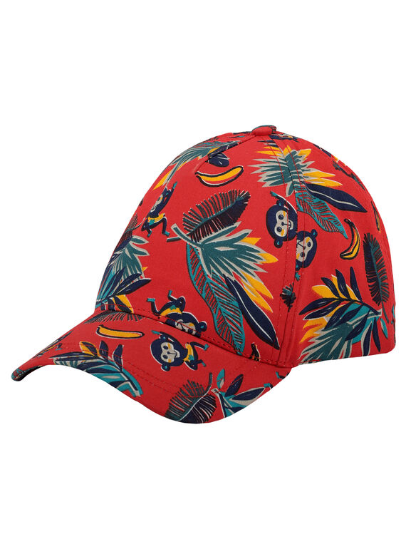 Schirmmütze mit Dschungeldruck für Jungen FYOMERCAP2 / 19SI02K1CHAF505