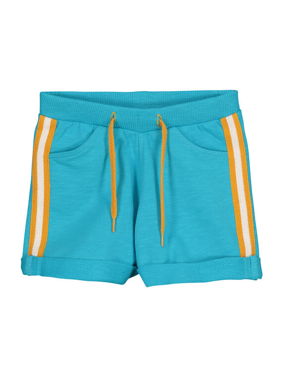 Bermudas aus Molton für Babys Jungen  FUJOBER7 / 19SG10G2BER209