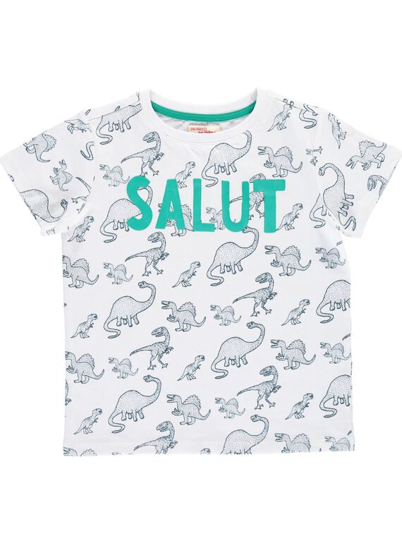 Boys' short-sleeved T-shirt CODOUTI8 / 18S902J8TMC000