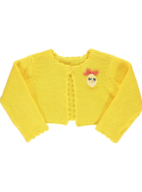 Baby girls' bolero cardigan CIPICAR2 / 18SG09I1CARB104