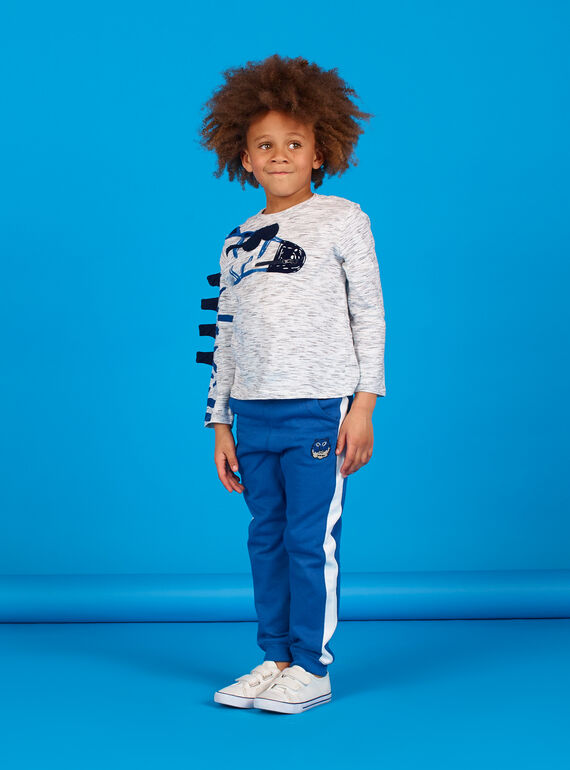 Blaue Joggingschuhe für Jungen LOBLEJOG / 21S902J1JGB702