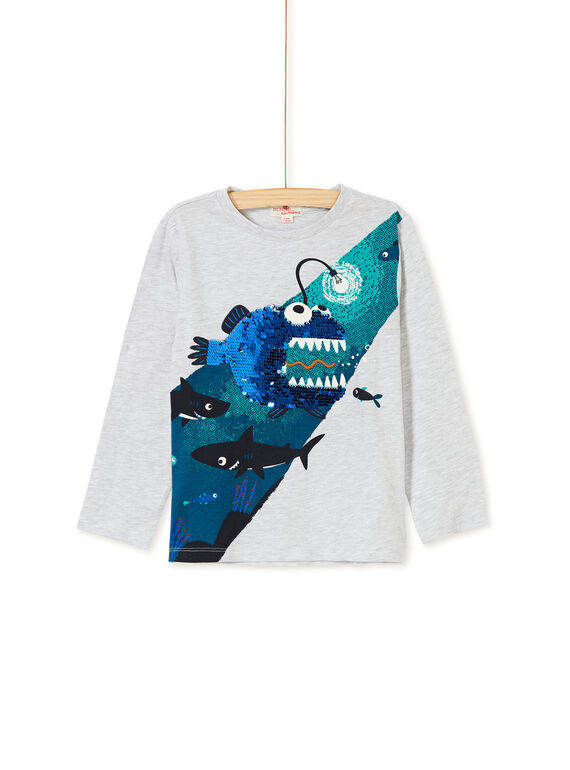 Heather grey T-SHIRT KOECOTEE4 / 20W902H3TML943