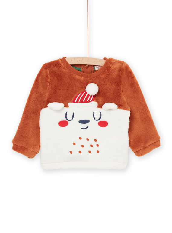 Zweifarbiges Sweatshirt PUNOSWE / 22WG10V1SWE809