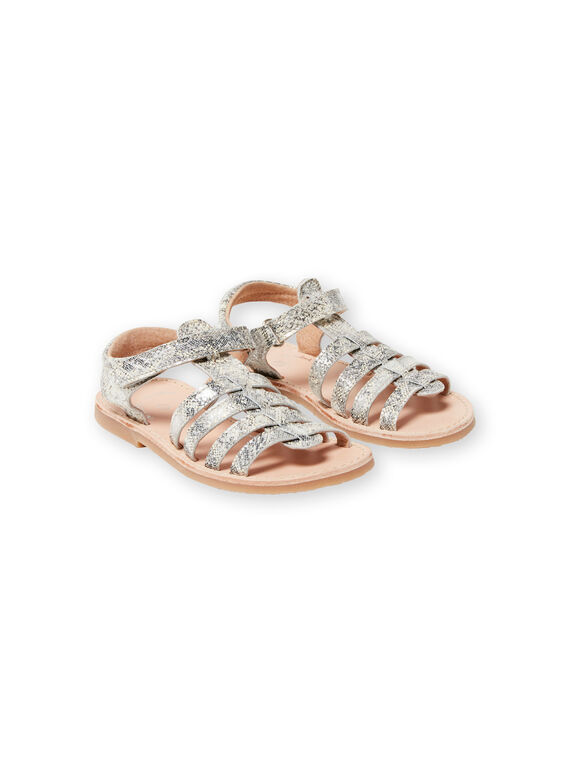 Baby Girl's Multi-Strap-Sandalen aus Spaltleder LFSANDVICKIE / 21KK355LD0E956