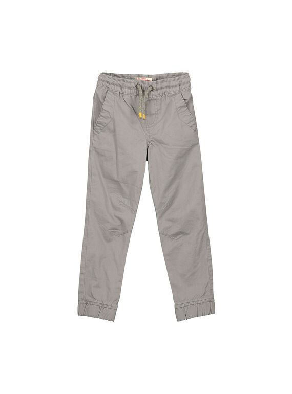 Graue Hose aus Leinen für Jungen FOJOPANT1 / 19S90235D2BJ913