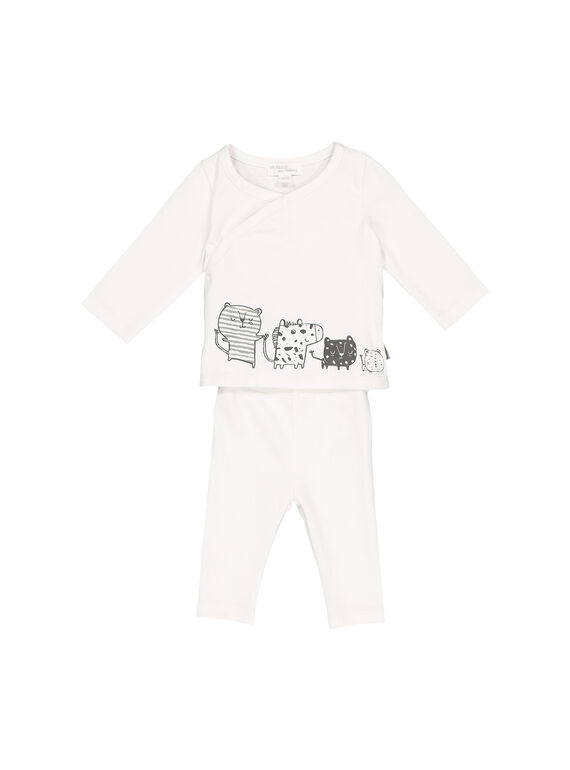 Unisex-Set aus Baumwolle für Babys FOU2ENS2 / 19SF77J1ENS000