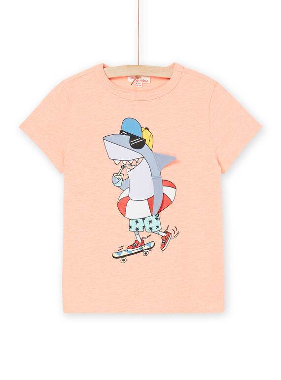 Kurzarm-T-Shirt mit Hai-Print ROEXOTI4 / 23S902V4TMCE411