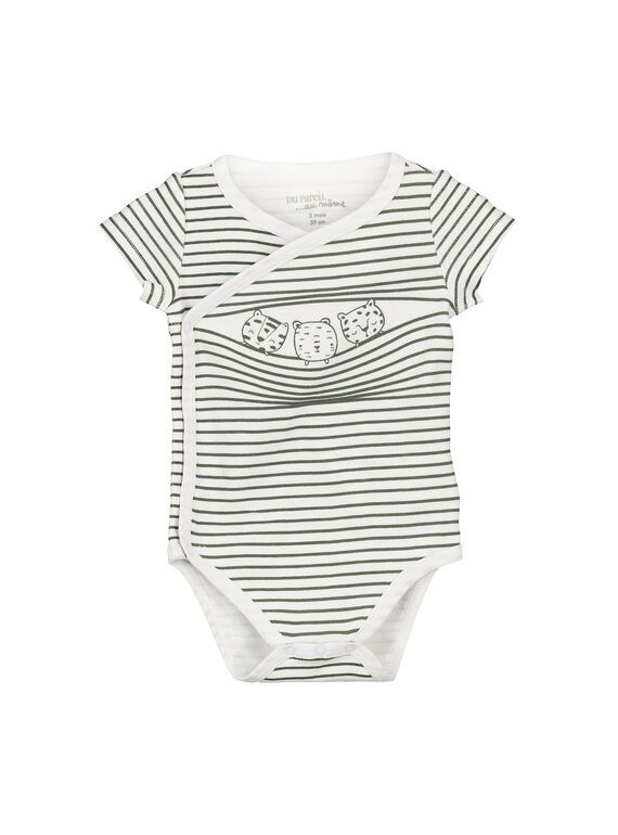 Unisex-Body mit kurzen Ärmeln für Babys FOU2BOD3 / 19SF77J3BOD099
