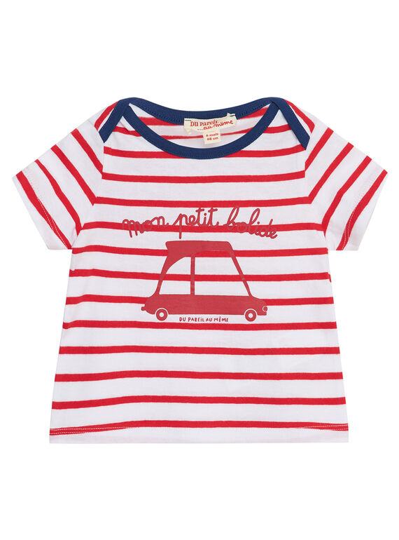 Rotes kurzärmeliges T-Shirt JUJOTI3 / 20SG10T1TMCF524