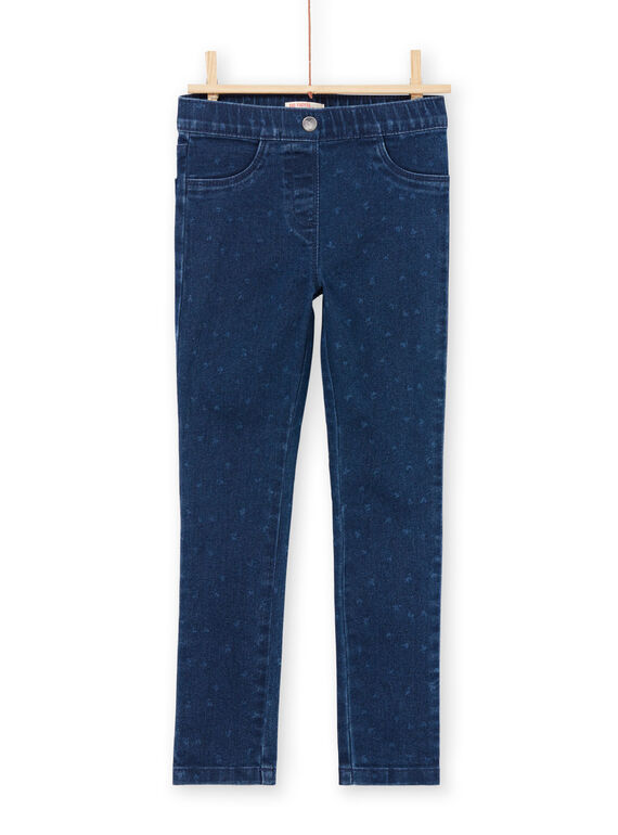 Mädchen-Jeans-Effekt-Jegging MAJOJEG1 / 21W90115PANP271