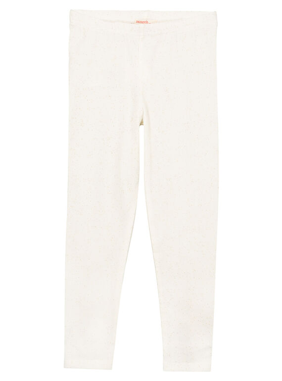 Gepunktete Leggings für Mädchen FYAROLEG2 / 19SI01S2CAL001