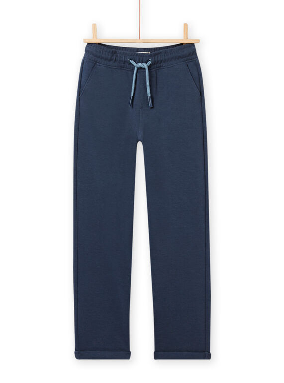 Blaue elastische Milano-Hose Kind Junge Neptun NOMOPAN / 22S902N1PAN622