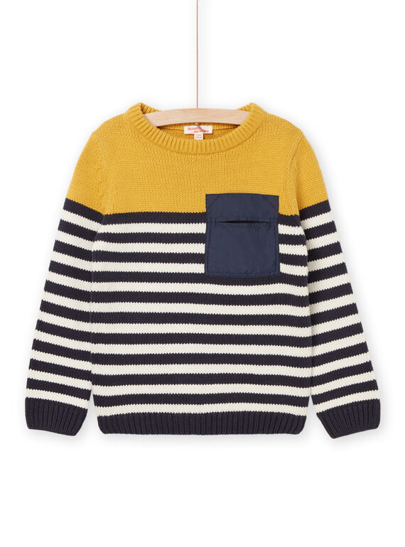 Gestreifter Strickpullover ROJOPUL3 / 23S90281PUL106