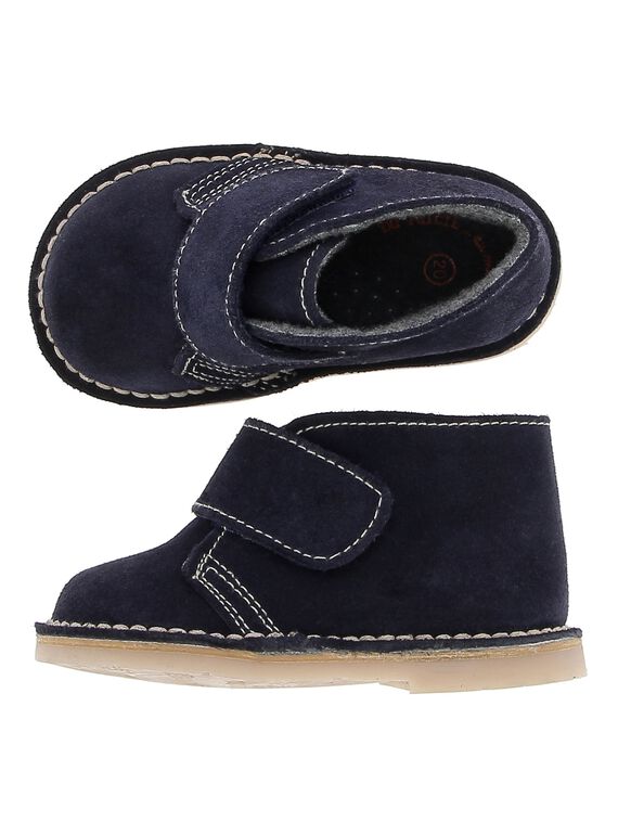 Baby boys' leather boots DBGBOOTDES / 18WK38T1D0D070
