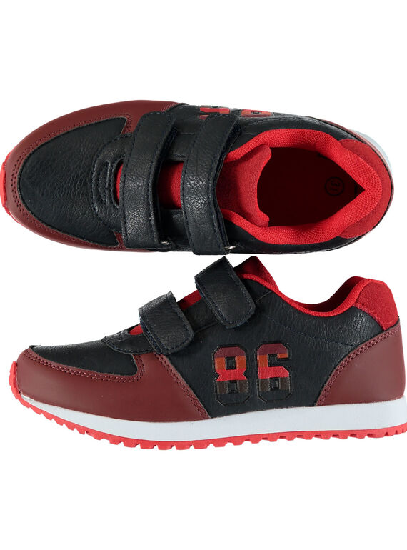 Marineblaue Sneakers Kind Jungen GGBASDPAM / 19WK36I4D3F070