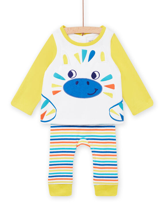 Baby Junge Schlafanzug mit Zebradruck NEGAPYJTET / 22SH14H1PYJ000