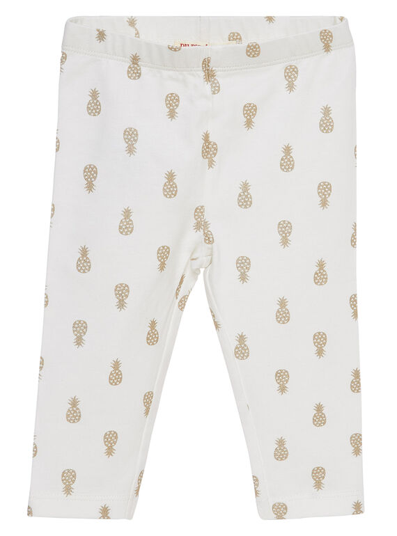 Naturweiße Leggings JYIDULEG / 20SI09O1CAL001